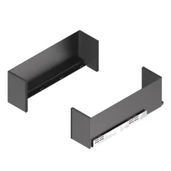Línea CHIC - Jgo. de laterales con guía de extracción total para bandeja h=175 mm