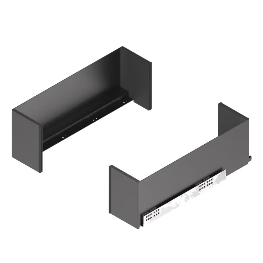 Línea CHIC - Jgo. de laterales con guía de extracción total para bandeja h=175 mm