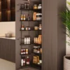 Línea COMPACT Antracita – Columna despensero doble