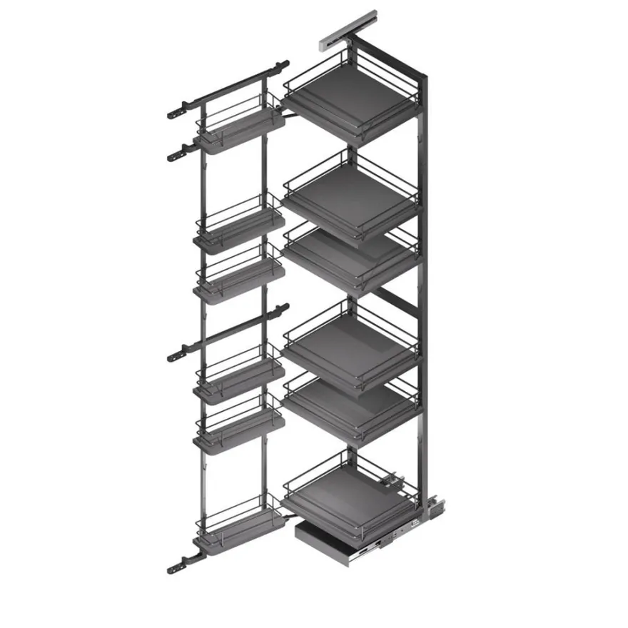 Línea COMPACT Antracita – Columna despensero doble