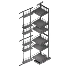 Línea COMPACT Antracita – Columna despensero doble