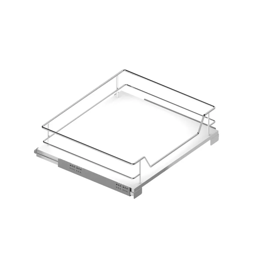 Línea COMPACT - Bandeja multiuso extraíble de base blanca