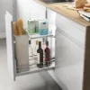 Línea COMPACT - Botellero panero extraíble con base blanca