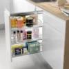 Línea COMPACT - Módulo extraíble de fijación lateral con base blanca