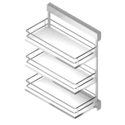 Línea COMPACT - Módulo extraíble de fijación lateral con base blanca