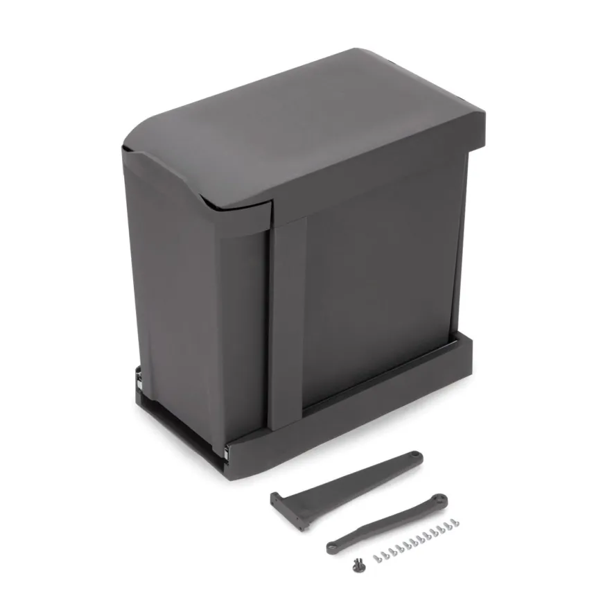 LÍNEA 245 - Cubo de basura extraíble de 1, 2 y 3 cubetas