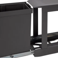 LÍNEA 245 - Cubo de basura extraíble de 1, 2 y 3 cubetas