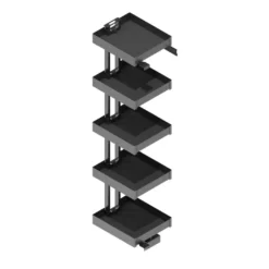 Línea NOVA FLAT - TITÁN Columna despensero extraíble antracita