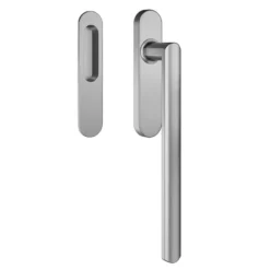 LUCE - Manilla con placa ciega ovalada para corredera elevable dnd