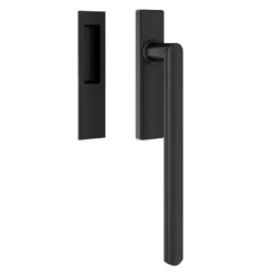 LUCE 02 - Manilla con placa ciega rectangular para corredera elevable dnd