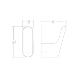 LUV - Percha de formas redondeadas