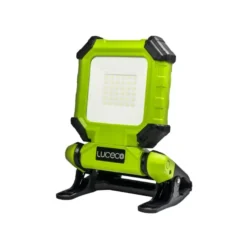 Luz de trabajo profesional recargable con pinza