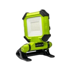 Luz de trabajo profesional recargable con pinza