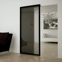 MAGIC-2 FRAME Guía invisible y perfiles para puerta corredera de vidrio