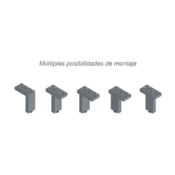 MAGIC - Pata para muebles con regulador demontable