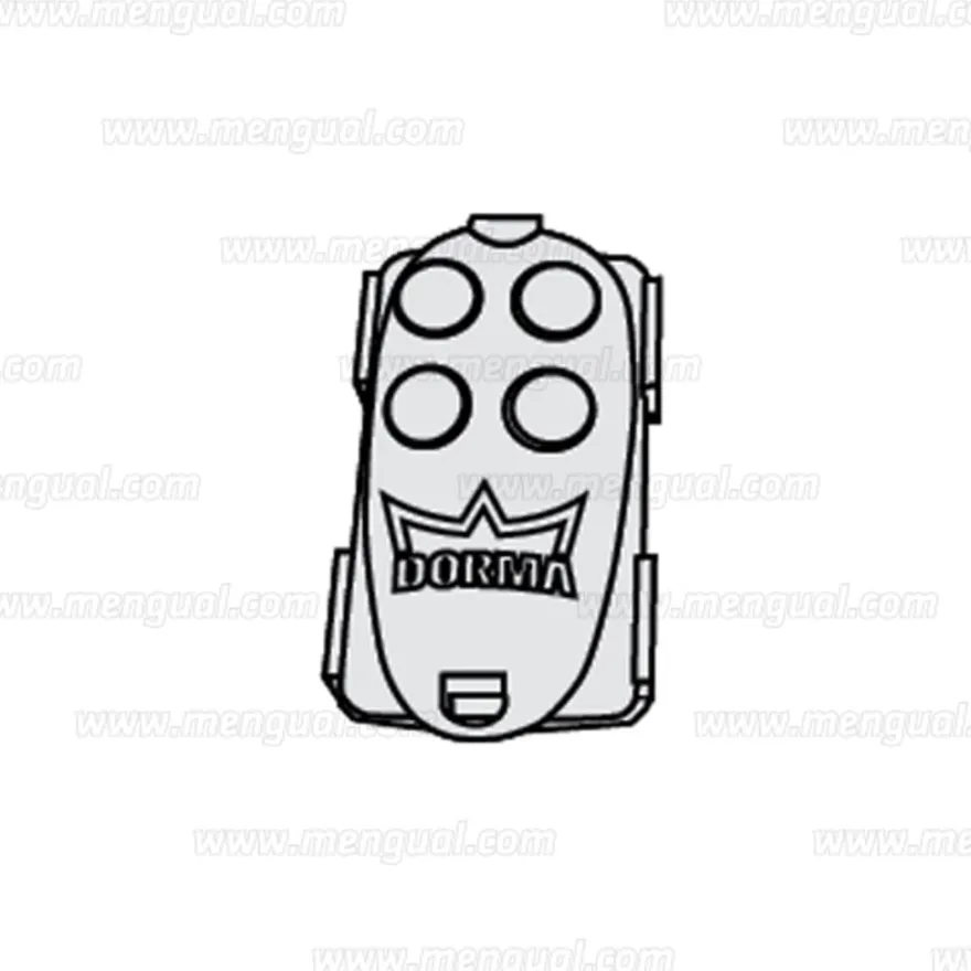 Mando a distancia, pulsador manual y receptor para PORTEO / MAGNEO
