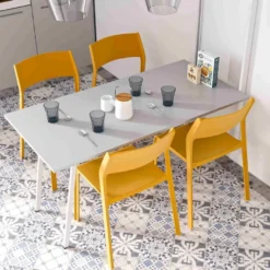 MARTINA - Estructura para mesa auxiliar abatible sobrepuesta