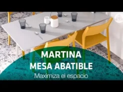 MARTINA - Estructura para mesa auxiliar abatible sobrepuesta