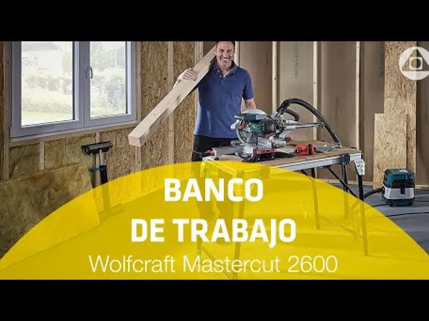 MASTER CUT 2600 - Banco de trabajo para máquinas