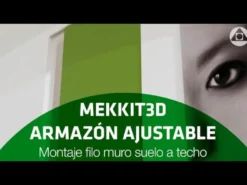 MEKKIT3D - Armazón modular en kit para cartón yeso y puerta de hoja única/doble