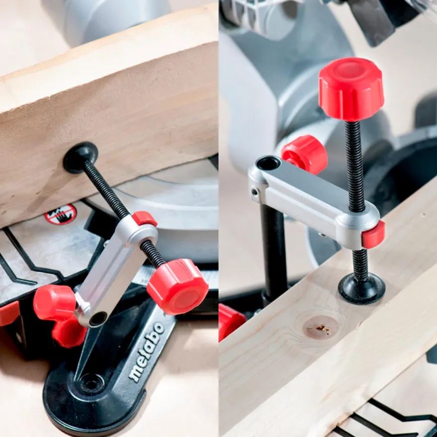 METABO KGS 216 M - Ingletadora telescópica con función de tracción (1200W)