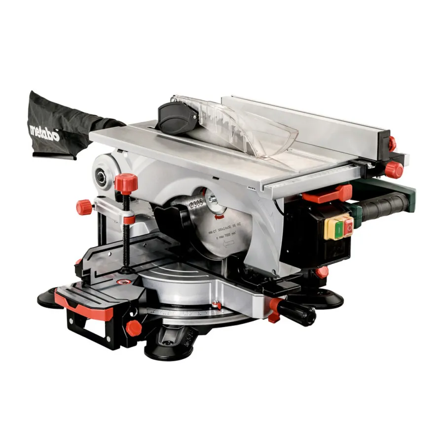 METABO KGT 305 M - Ingletadora y sierra circular de mesa (1600W)