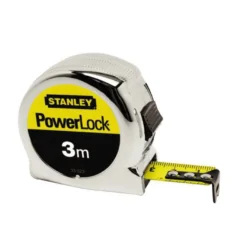 Metro de caja cromada POWERLOCK Stanley