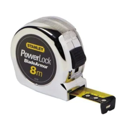 Metro de caja cromada POWERLOCK Blade ARMOR Stanley