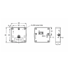 MIFARE1 - Cerradura electrónica invisible para taquillas