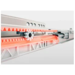 MILAN - Cajón metálico apertura por expulsión PUSH ( h=89/40 Kg)