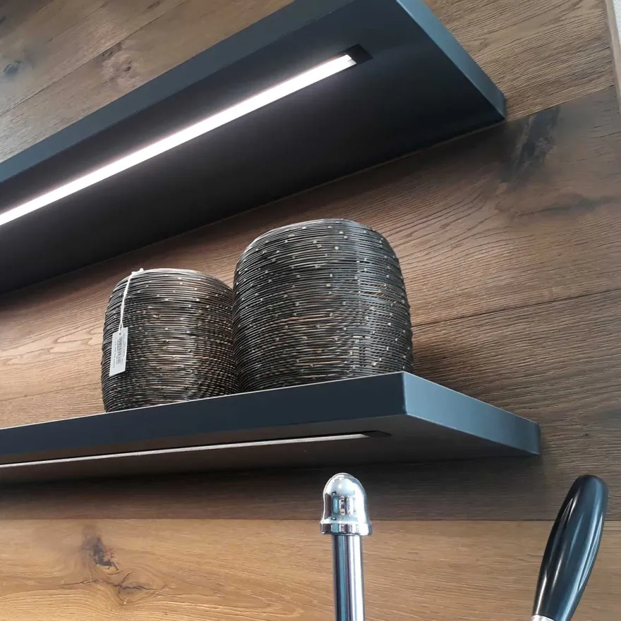 MILLED - Perfil LED asimétrico inclinado para embutir