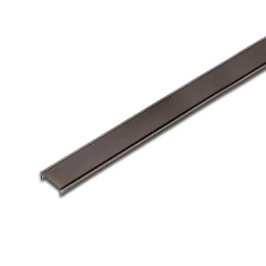 MILLED - Perfil LED asimétrico inclinado para embutir