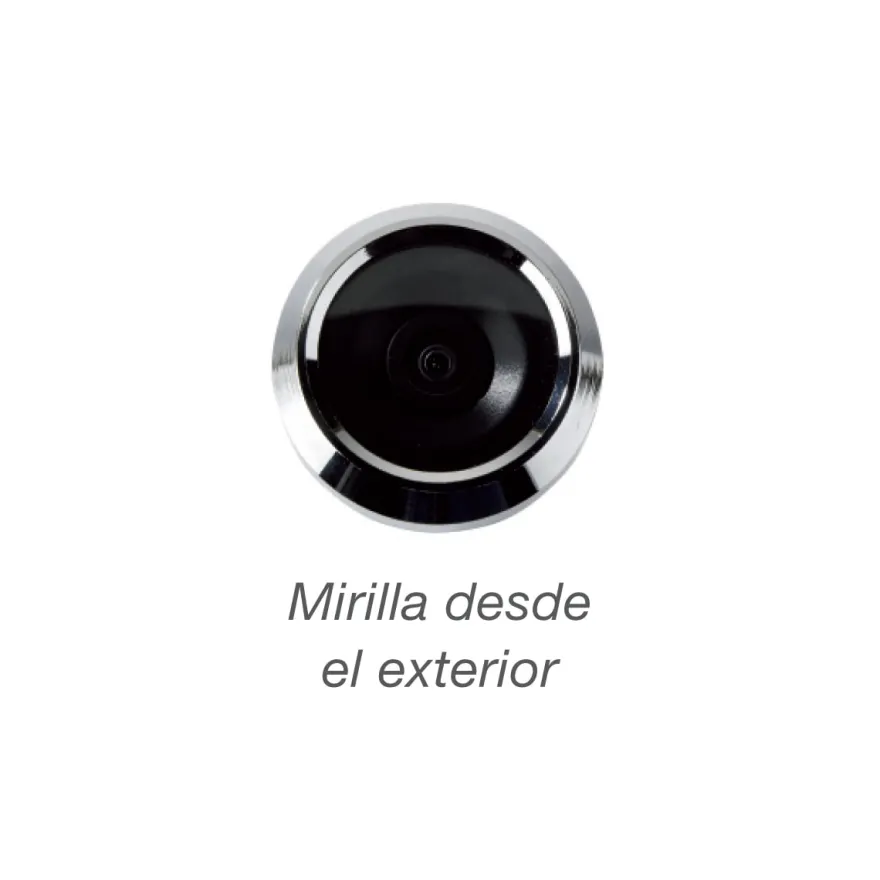 Mirilla digital electrónica