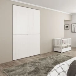 MONOFLAT LIN-X 800 - Jgo. de bisagras para puertas de armario paralelas enrasadas