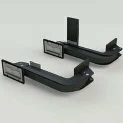 MONOFLAT LIN-X 800 - Jgo. de bisagras para puertas de armario paralelas enrasadas