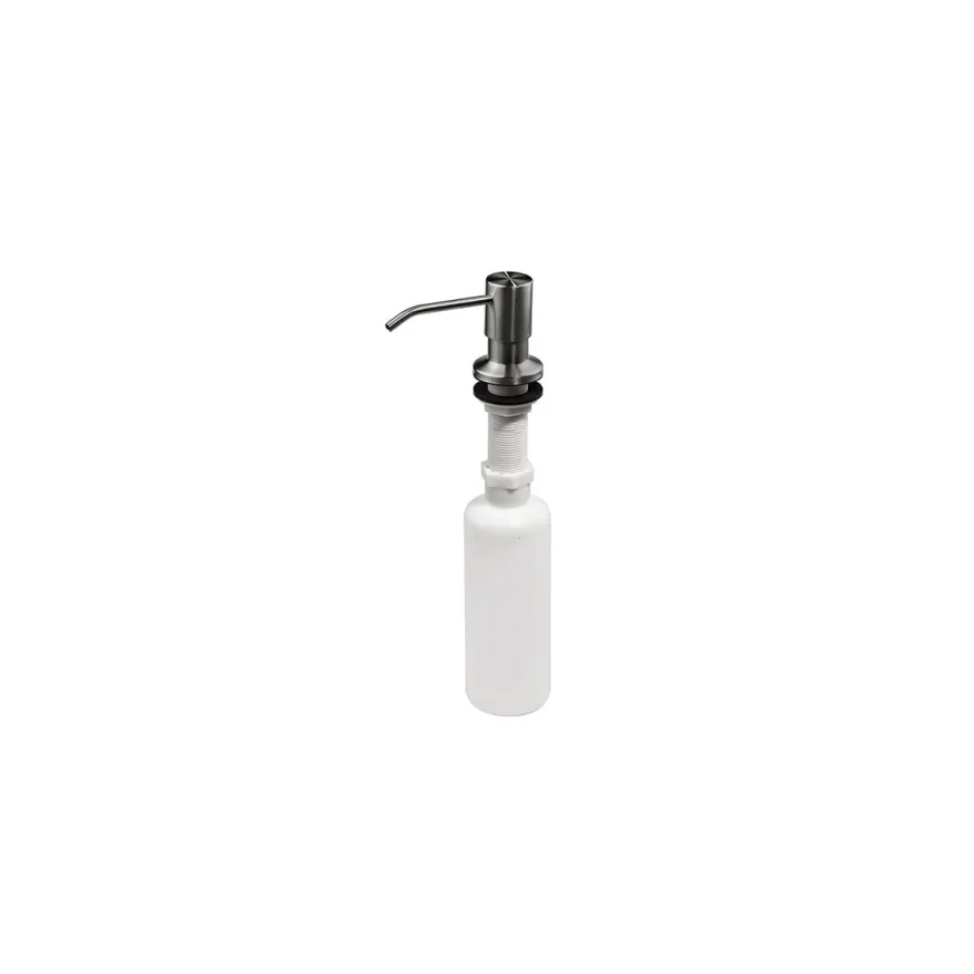 NATUR - Dispensador manual para encastrar con bomba de jabón líquido