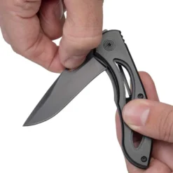 Navaja plegable de filo liso Wolfcraft