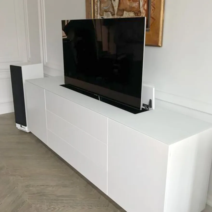 NELSON - Sistema de elevación eléctrica para TV de 32" a 50"