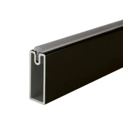 NEW KERRI - Barra de armario rectangular con antideslizante