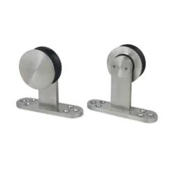 NICOLA MADERA - Kit de accesorios para puertas correderas de hoja simple o doble
