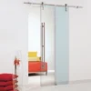 NICOLA VIDRIO - Jgo. de herrajes para puertas correderas de hoja simple o doble