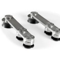NICOLA VIDRIO - Jgo. de herrajes para puertas correderas de hoja simple o doble