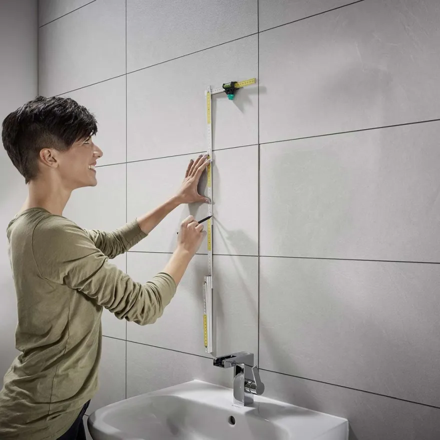 Nivel de burbuja para metro plegable de carpintero