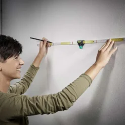 Nivel de burbuja para metro plegable de carpintero