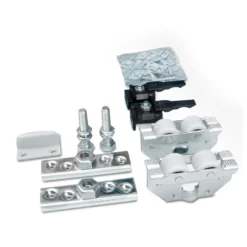 NK 45/80 - Accesorios para 1 puerta corredera de madera de 45 o 80 Kg.