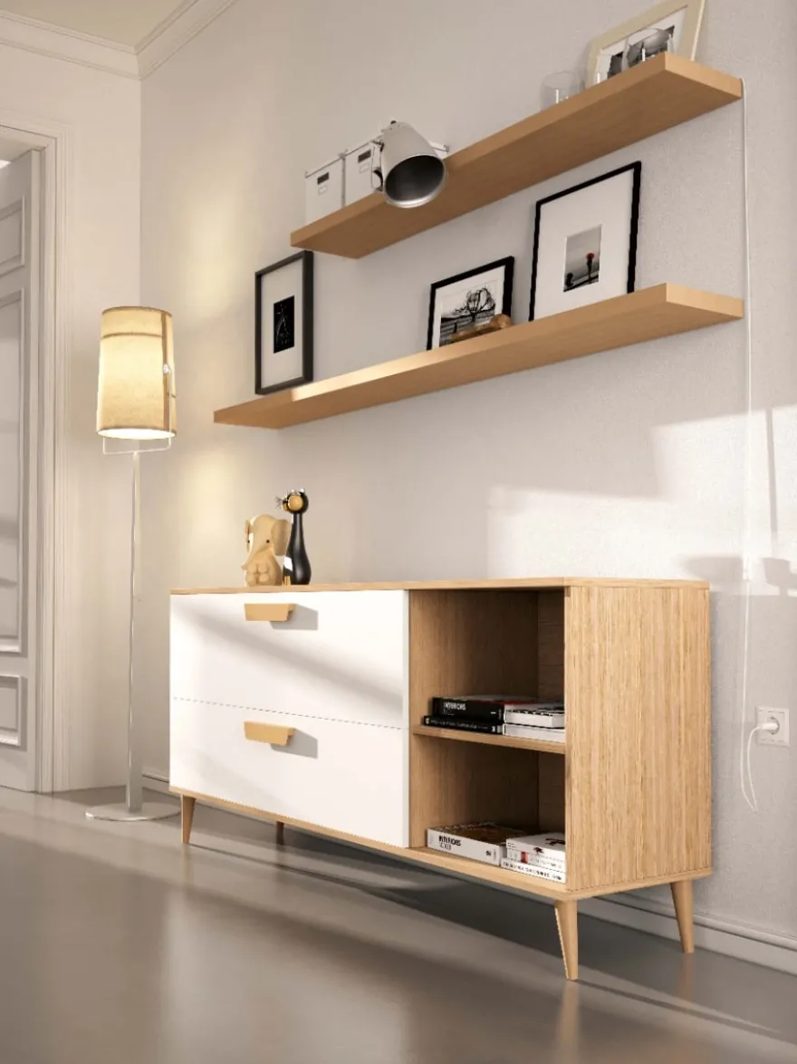 NORDIC - Pata cónica inclinada para muebles