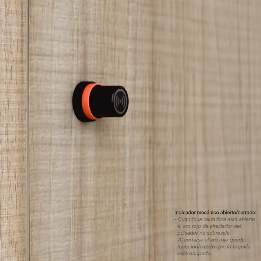 OJMAR OTS 20 Batteryless - Cerradura electromecánica sin pilas de autonomía ilimitada