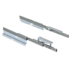 OPLA FOLD - Guía extensible de 3 cuerpos para mesa/estante elevable con faldón