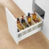 Orgaline - Kit pletina separadora transversal botellero para cajones caceroleros Blum Tandembox