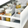 Orgaline - Kit pletina separadora transversal para cajones caceroleros Blum Tandembox